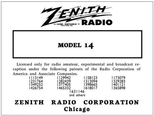 ZENITH-14