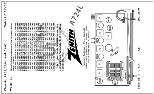ZENITH-A724L