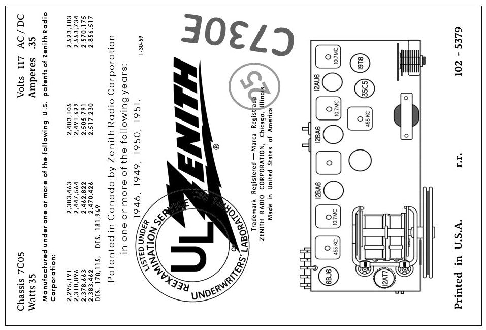 ZENITH-C730E