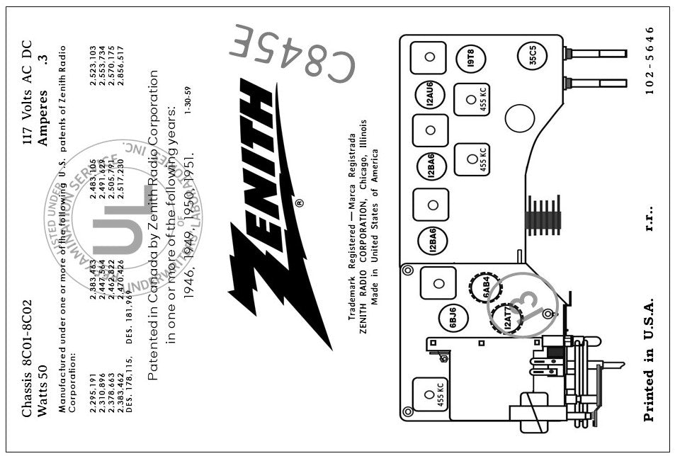 ZENITH-C845E