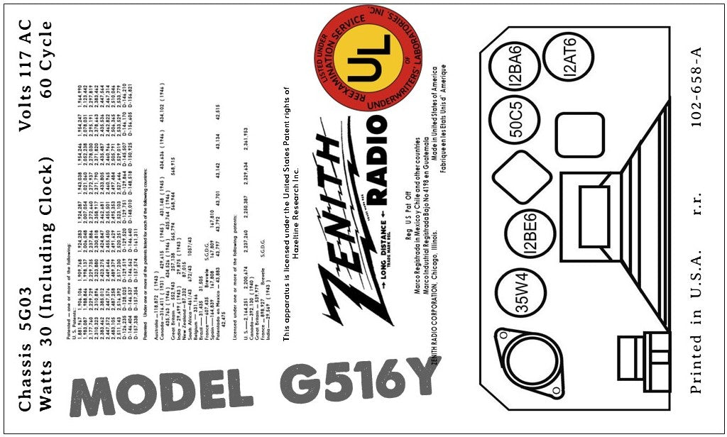 ZENITH-G516Y