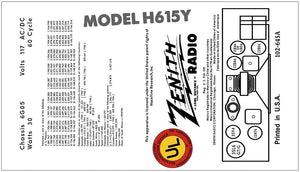 ZENITH-H615Y