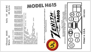 ZENITH-H615