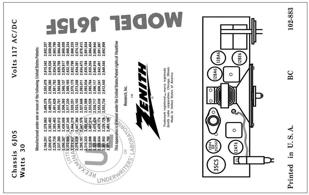 ZENITH-J615F