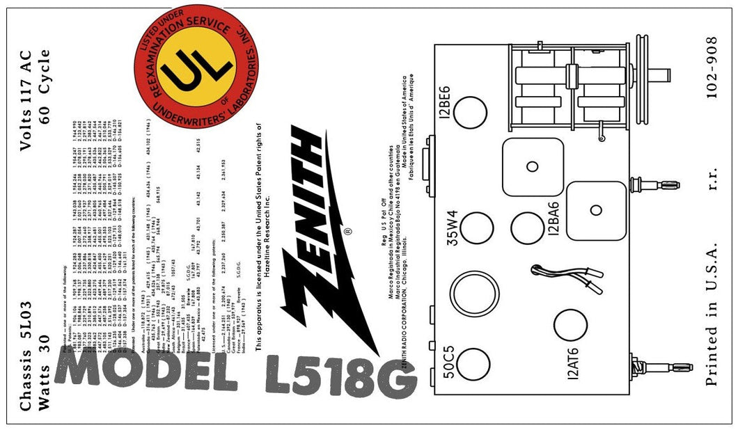 ZENITH-L518G