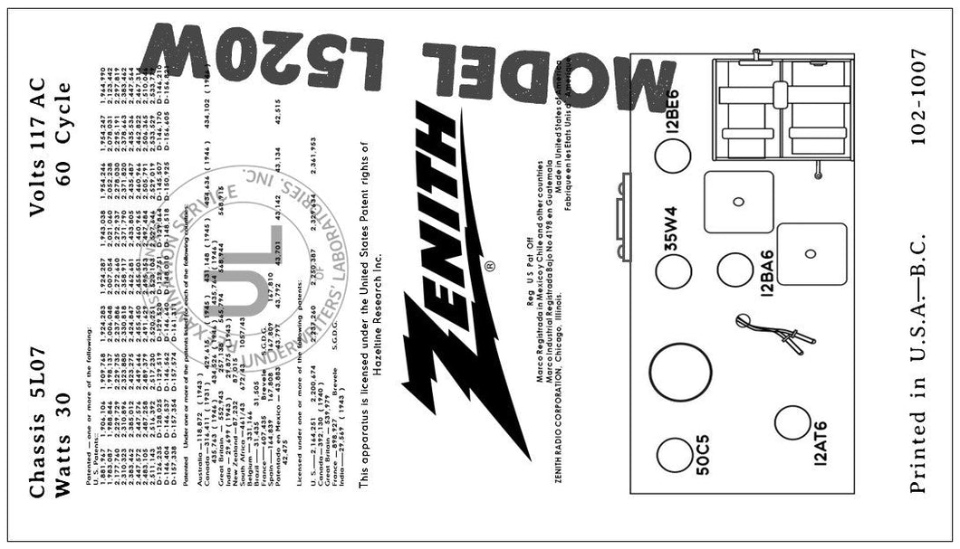 ZENITH-L520W