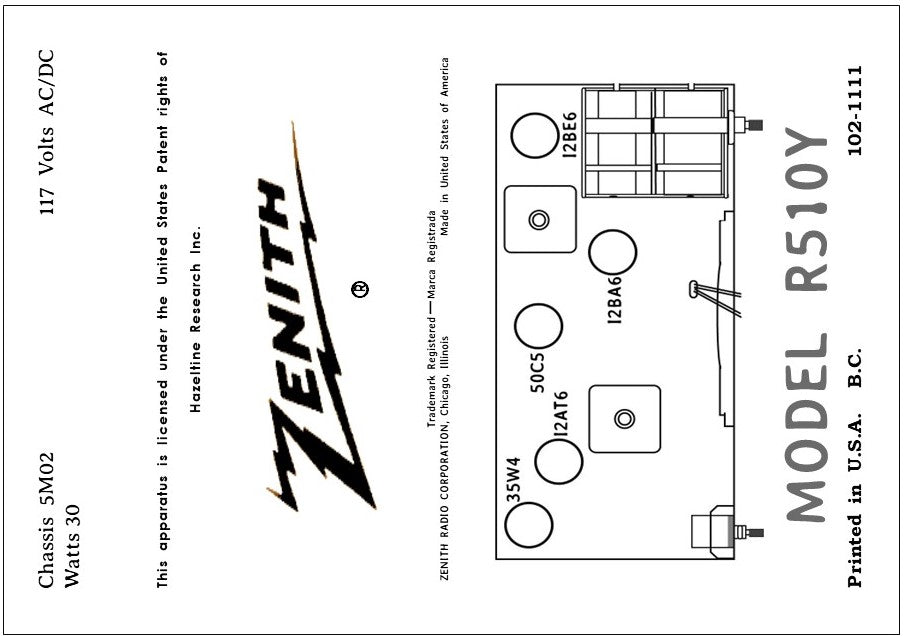 ZENITH-R510Y