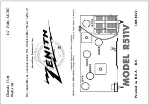 ZENITH-R511V