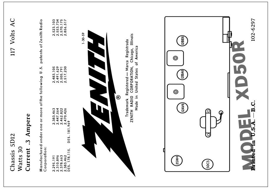 ZENITH-XD50R