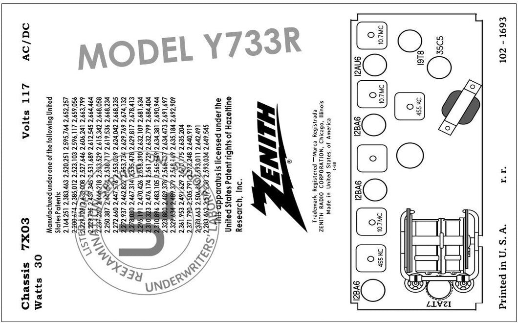 ZENITH-Y733R-7X03