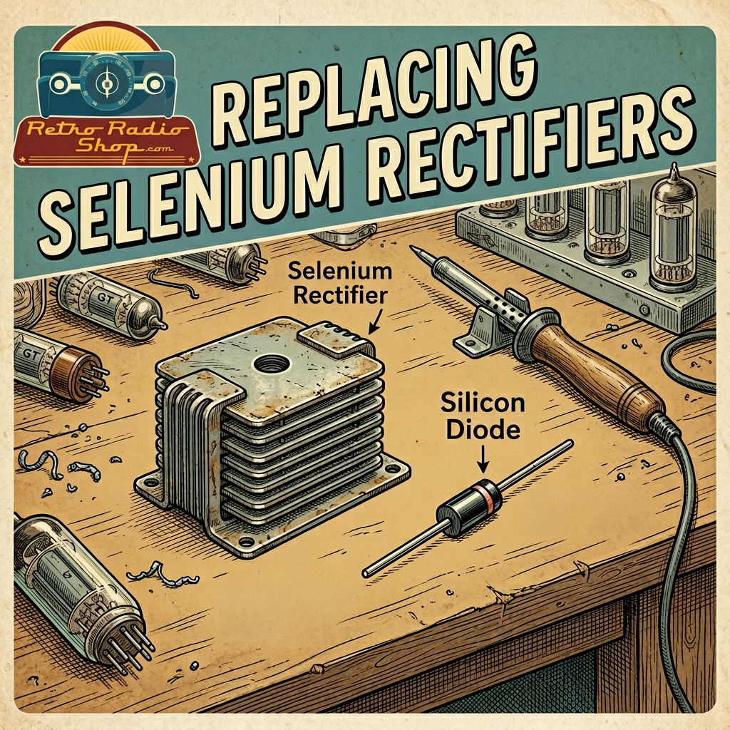 How to Replace a Selenium Rectifier Safely - Retro Radio Shop
