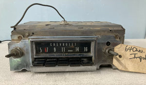 1964/65 Chevrolet Biscayne, Bel Air, Impala AM radio with Bluetooth And Aux