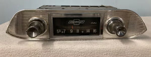 Working 1962-1965 Chevy II AM radio with Knobs And Bezel