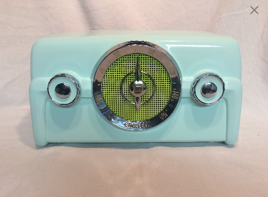 Crosley Dashboard 10-135 Jet age mid century tube radio