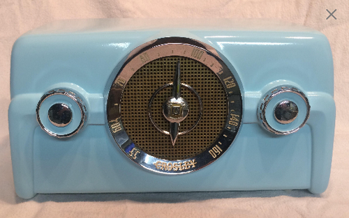 Crosley Dashboard 10-135 Jet age mid century tube radio
