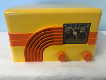 Northern Electric 5000 Baby Champ Rainbow Tube Radio With Bluetooth input.