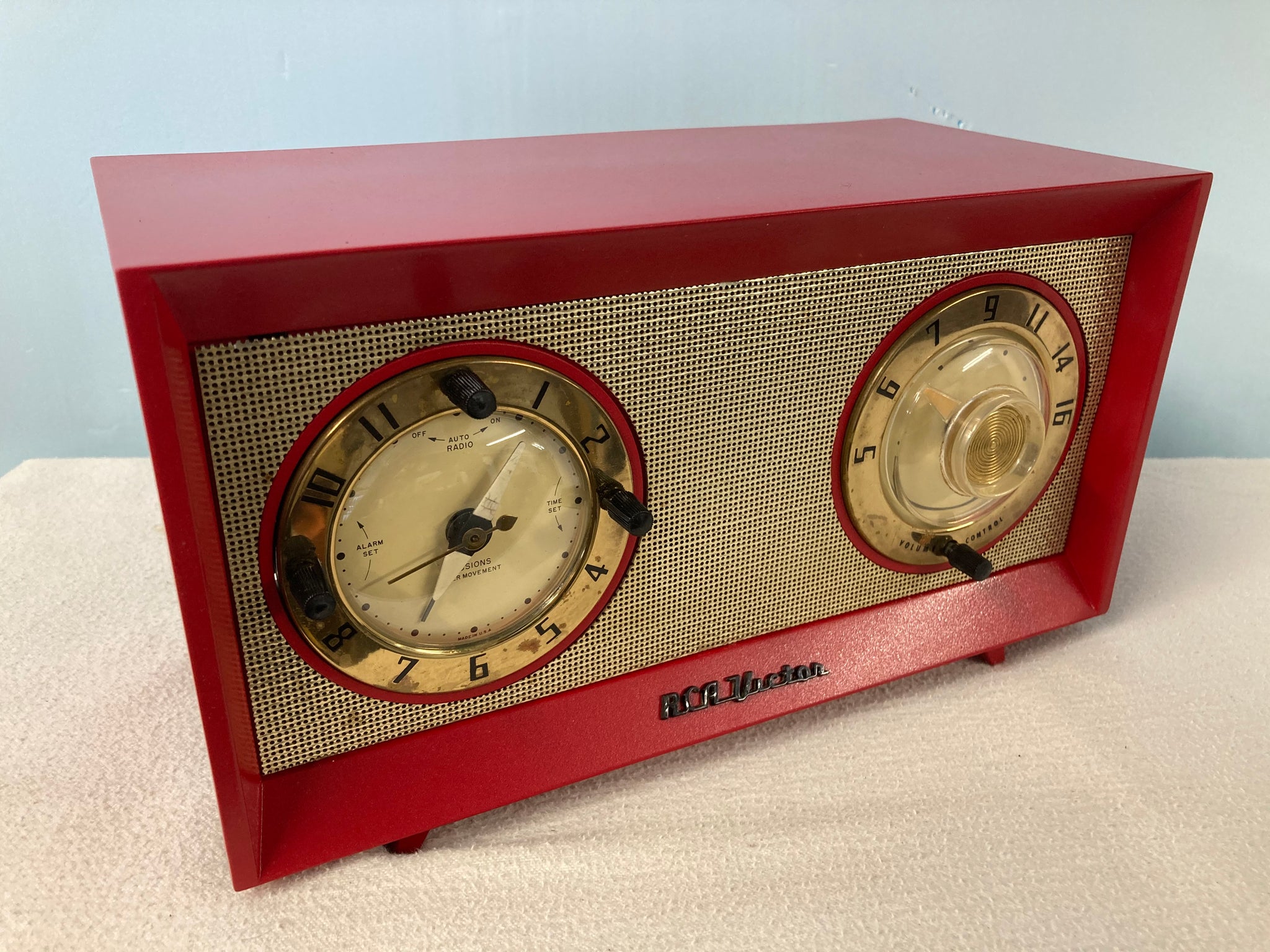 RCA Victor C-503 Clock Radio | Antique, Retro, Vintage Tube Radios ...