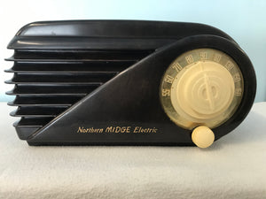Northern Electric “Bullet” Tube Radio With Bluetooth input.