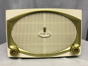 Zenith D513F tube clock radio