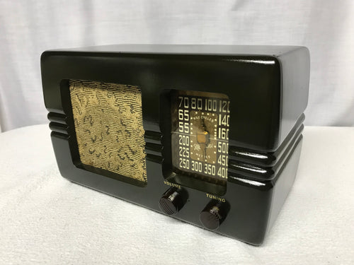 Marconi 180a 1941 Tube Radio With Bluetooth input.