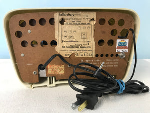 1959 Hallicrafters HT202 Tube Radio With Bluetooth input.