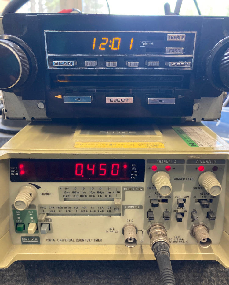 1982 Corvette Digital ETR AM/FM Cassette Radio With Bluetooth | Antique ...