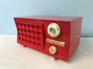 Fairbanks Morse 5R3F Tube Radio With Bluetooth input.