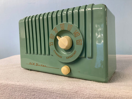 RCA “Nipper” Tube Radio With Bluetooth & FM Options