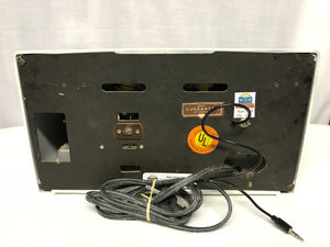 Philco 50-921 Sunburst Tube Radio With Bluetooth input.