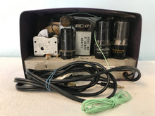 Silvertone 132.878 Midget Tube Radio With Bluetooth input.