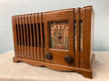 Vintage 1946 Westinghouse 568 Tube Radio With Bluetooth input.