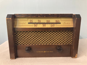 General Electric C-544 Tube Radio With Bluetooth input.