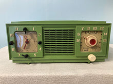 1953 Philco Olive Green Tube Radio