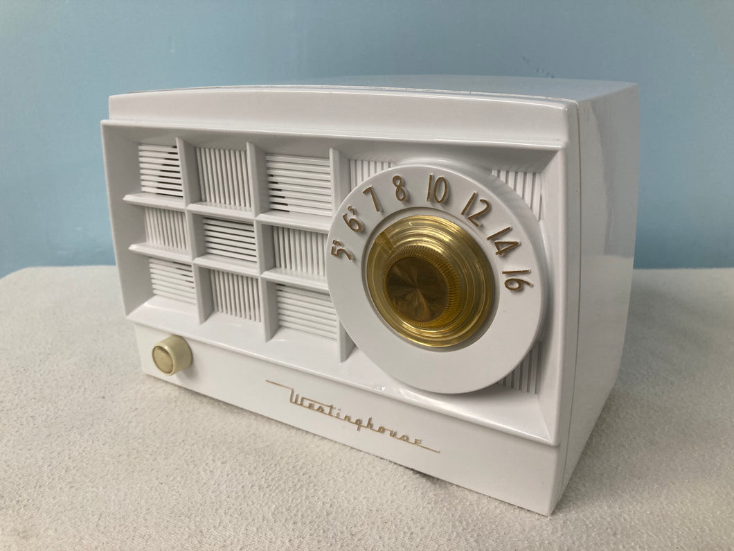 1954 Westinghouse 5-T-114 Tube Radio With Bluetooth input.