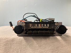 1969-71 Dodge Truck AM radio with Bluetooth And Aux