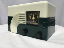 Northern Electric 5000 Baby Champ Rainbow Tube Radio With Bluetooth input.