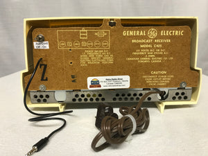 General Electric C-409 Tube Radio With Bluetooth input.