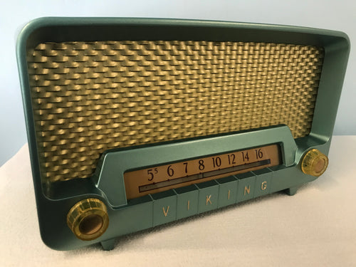 Viking 221 Tube Radio With Bluetooth input.