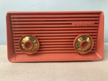 Viking 392R Tube Radio In Coral With Bluetooth & FM Options