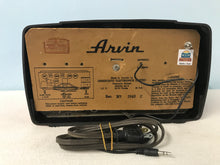 Arvin 451T Tube Radio With Bluetooth input.