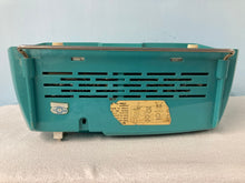 Philips Turquoise B2C10U Tube Radio With AM/Bluetooth Transmitter Option