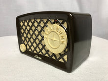 Silvertone 132.878 Midget Tube Radio With Bluetooth input.