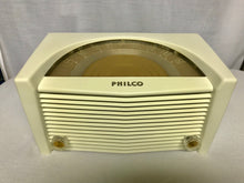 Philco 50-921 Sunburst Tube Radio With Bluetooth input.