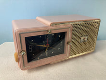 Stunning 1957 Pink Bulova Model 120 Tube Radio