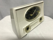 Vintage RCA Victor Tube Clock Radio With Bluetooth input.