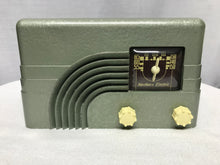 Northern Electric 5000 Baby Champ Rainbow Tube Radio With Bluetooth input.