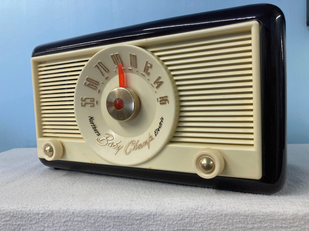 Northern Electric 5500 Baby Champ Tube Radio With Bluetooth & FM Options