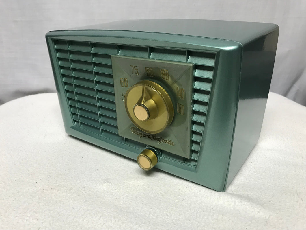 Rogers Majestic vintage retro tube radio with iphone or bluetooth Input