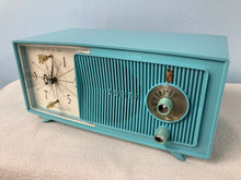 Zenith E514B Turquoise Tube Radio With Bluetooth input