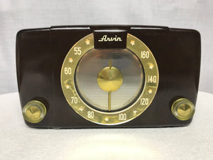Arvin 451T Tube Radio With Bluetooth input.